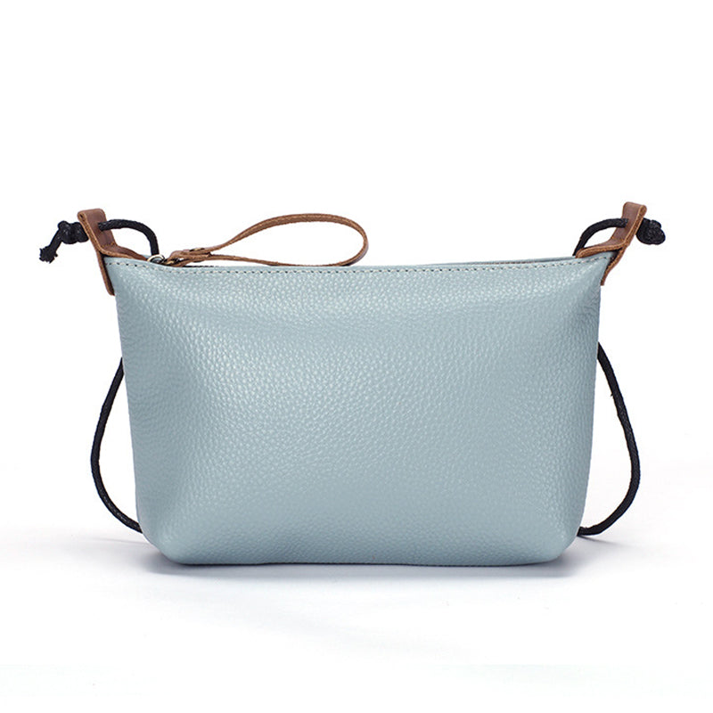 277 Simple Stylish Cowhide Leather Women Crossbody Bag Cosmetic Phone Zipper Carrying Bag 277 Simple Stylish Cowhide Leather Women Crossbody Bag Cosmetic Phone Zipper Carrying Bag